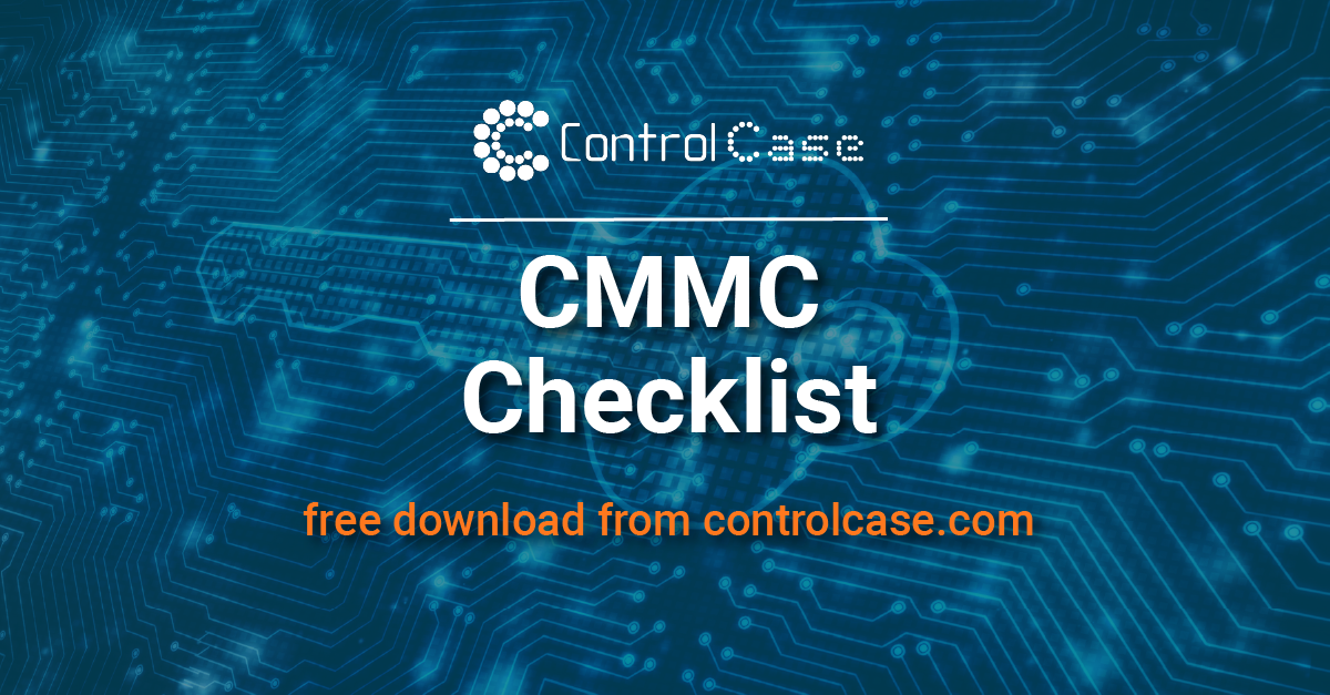 CMMC Checklist - Free Download From ControlCase