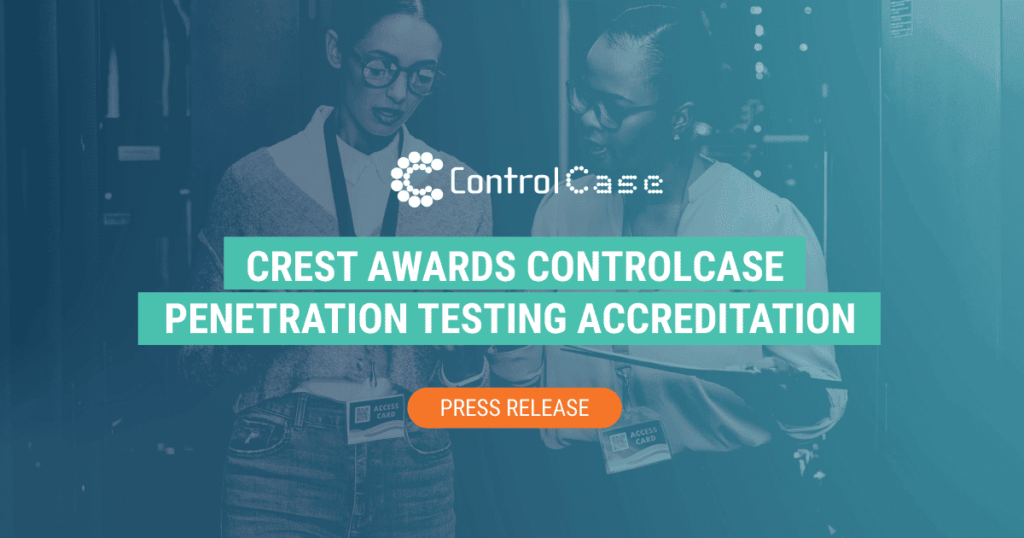 Crest Awards Controlcase Penetration Testing Accreditation